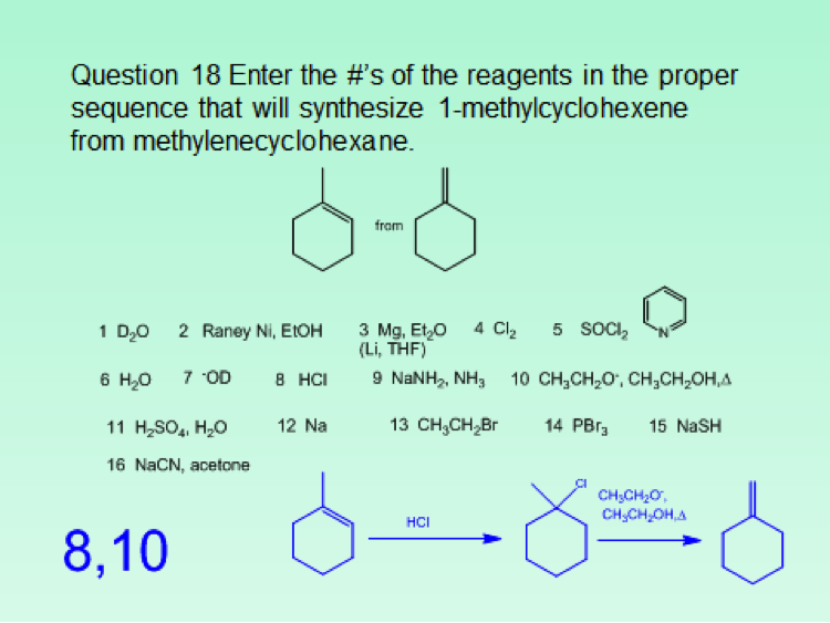 multistep synthesis question